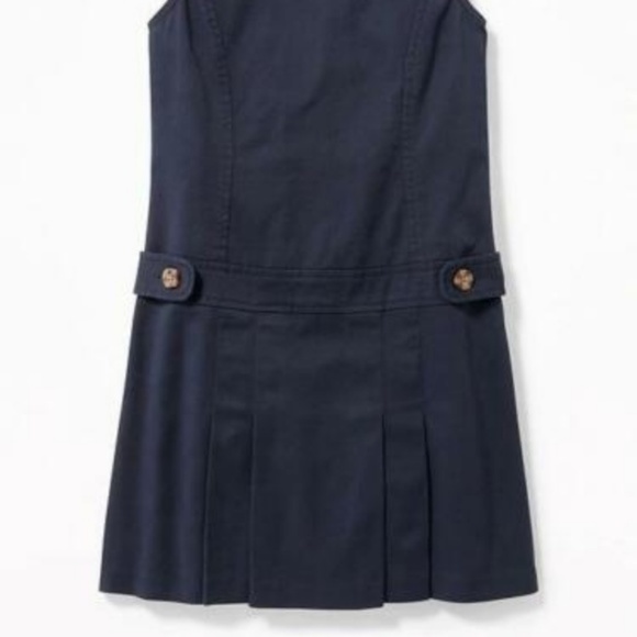 Old Navy Uniform Dress for Girls Navy Color New - Picture 3 of 5